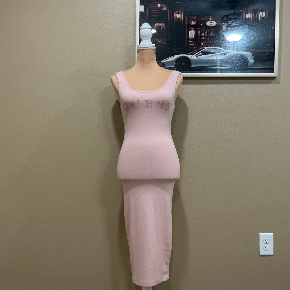 GUESS Light Pink Sleeveless Chemise